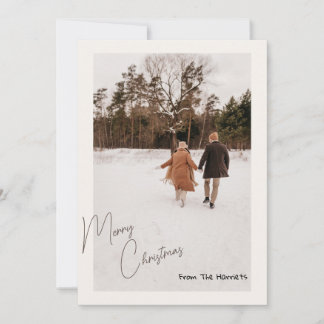 Personalized Christmas Card Friends/ Family Xmas