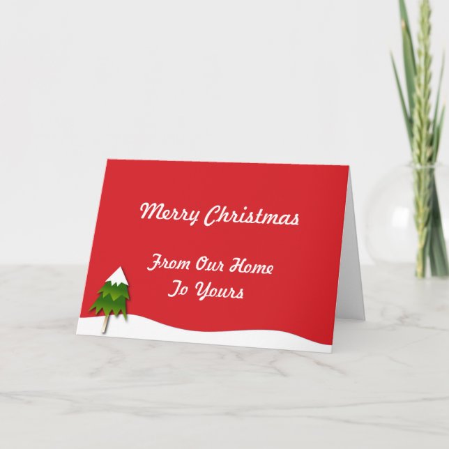 Personalized Christmas Cards (Front)
