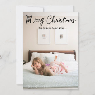 Personalized Christmas Cards With Your Cute Photo