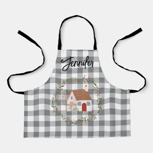 Personalized Christmas Child Size Apron