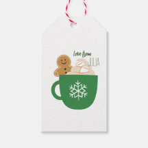 Personalized Christmas Coffee Cute Xmas Name Gift