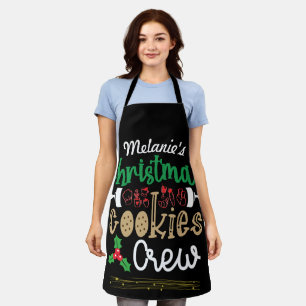 Personalized Christmas Cookie All-Over Print Apron
