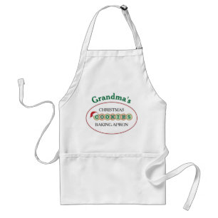 Personalized Christmas Cookies Baking Adult Apron