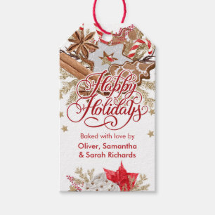 Personalized Christmas Cookies Gift Tag