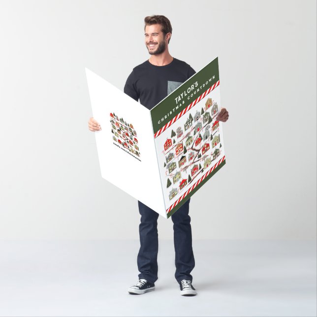 Personalized Christmas Countdown Holiday Gift Card (In Situ)