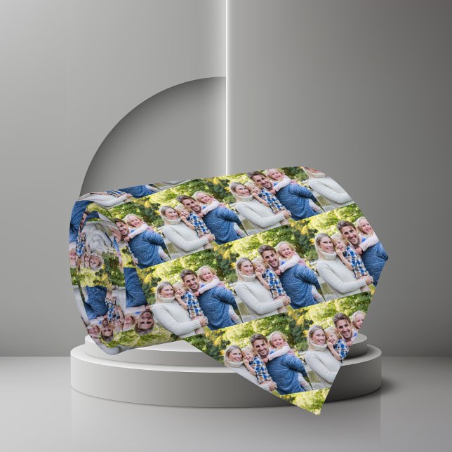 Personalized Christmas Family Photo  Neck Tie (Creator Uploaded)