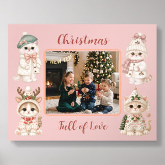 Personalized Christmas Family Photo Tile
