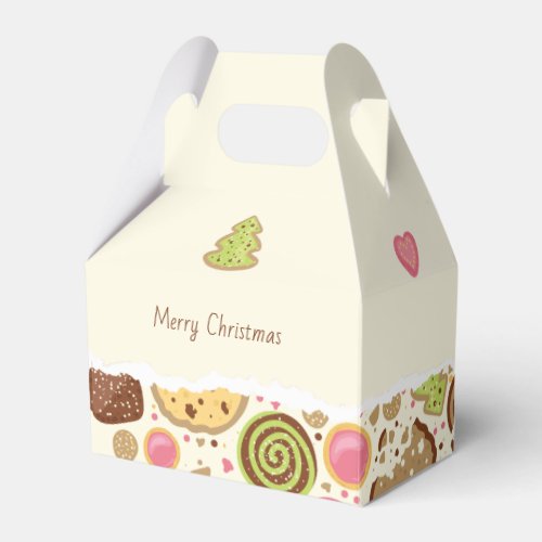 Personalized Christmas favor box