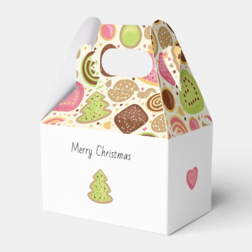Personalized Christmas favor box