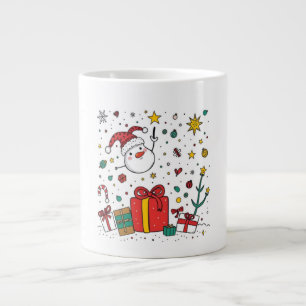 Personalized Christmas  Giant Coffee Mug