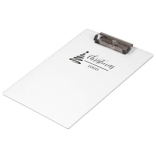 Personalized Christmas Gift Custom Modern T-Shirt Clipboard (Angled)