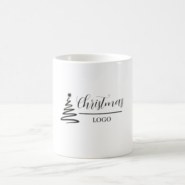 Personalized Christmas Gift Custom Modern T-Shirt Coffee Mug (Center)