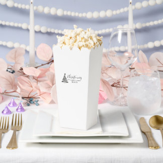 Personalized Christmas Gift Custom Modern T-Shirt Favor Boxes