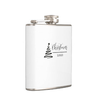Personalized Christmas Gift Custom Modern T-Shirt Flask