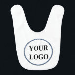 Personalized Christmas Gift Customized Idea LOGO Baby Bib<br><div class="desc">Add Your Logo Here_Christmas Holiday Gift
You can customize it with your photo,  logo or with your text.  You can place them as you like on the customization page. Funny,  unique,  pretty,  or personal,  it's your choice.</div>