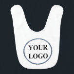 Personalized Christmas Gift Customized Idea LOGO Baby Bib<br><div class="desc">Add Your Logo Here_Christmas Holiday Gift
You can customize it with your photo,  logo or with your text.  You can place them as you like on the customization page. Funny,  unique,  pretty,  or personal,  it's your choice.</div>
