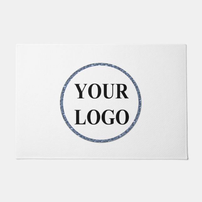 Personalized Christmas Gift Customized Idea LOGO Doormat (Front)