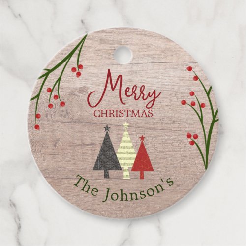 Personalized Christmas Gift Tag