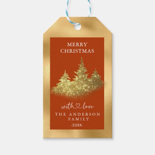 Personalized Christmas gift tags