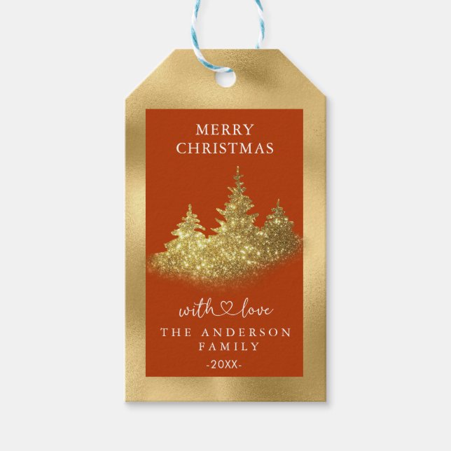 Personalized Christmas gift tags (Front)