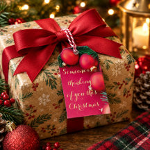 Personalized Christmas Gift Tags