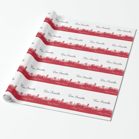 personalized christmas gift wrap zazzle personalized christmas gift wrap zazzle