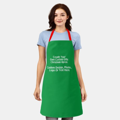 Personalized Christmas Gifts Custom Create Gift Apron