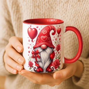 Personalized Christmas Gnome Mug 