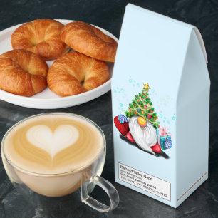 Personalized Christmas Gnome Roasted Coffee Gift
