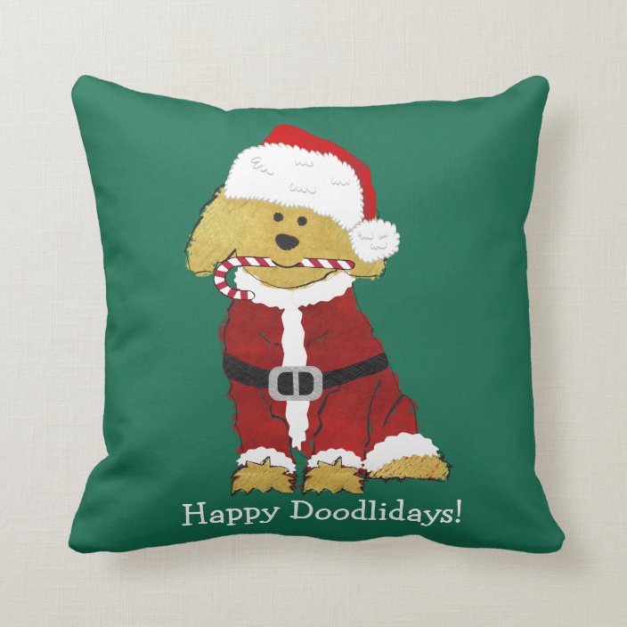 santa claus throw pillows