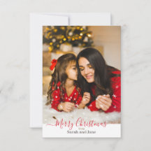 Personalized Christmas Greeting Card