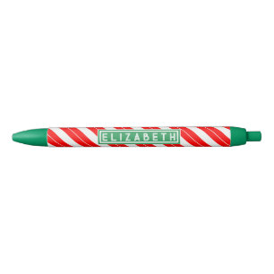 Personalized Christmas Holiday Gift Blue Ink Pen