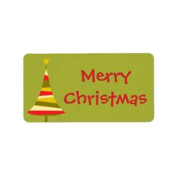 Personalized Christmas Holiday Gift Labels Or Tags by thechristmascardshop at Zazzle