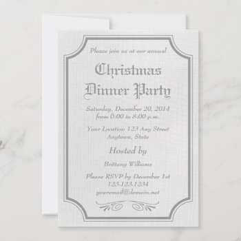 Personalized Christmas Holiday Party Invitations by thechristmascardshop at Zazzle