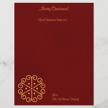 Personalized Christmas Holiday Stationary by thechristmascardshop at Zazzle