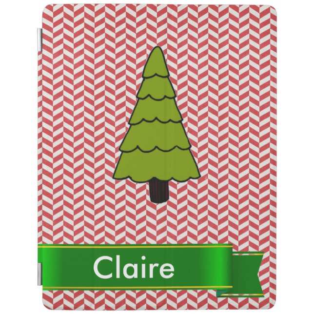 Personalized Christmas iPad Cover (Front)