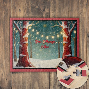 Personalized Christmas Jigsaw Puzzle