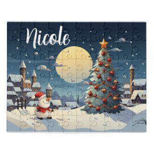 Personalized Christmas Jigsaw puzzle