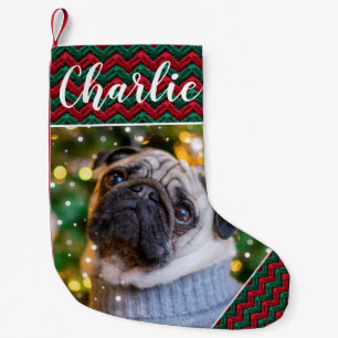 Personalized Christmas Knit Pet Stocking