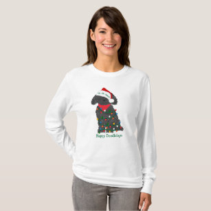 labradoodle christmas shirt