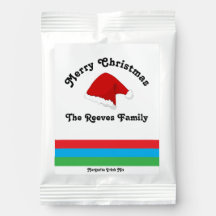 Personalized Christmas Margarita Drink Mix