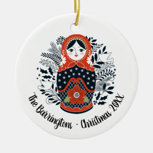 christmas matryoshka