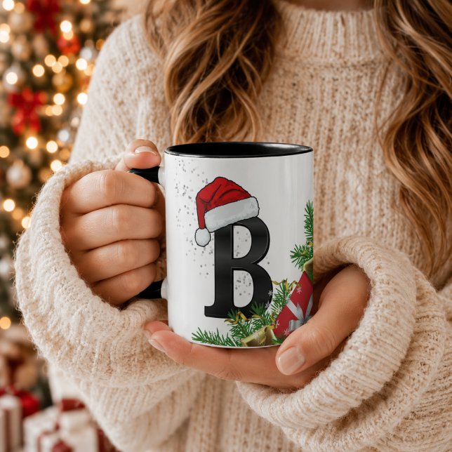Personalized Christmas Monogram Mug (Creator Uploaded)