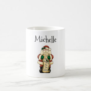 Personalized Christmas Morphing Mug/Santa Color Morph Mug