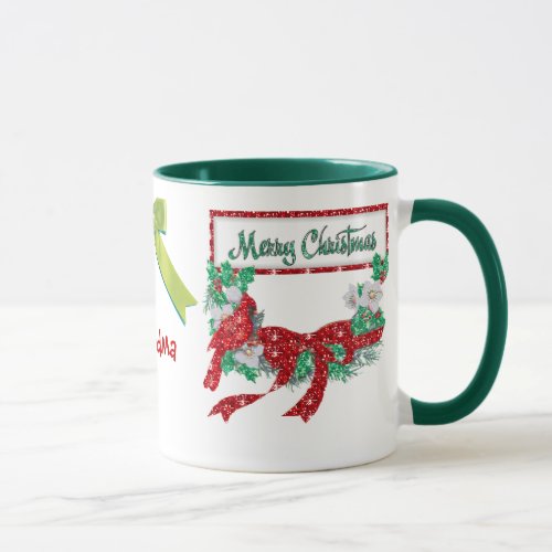 Personalized Christmas Mug Template