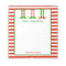 Personalized Christmas Notepad | Festive Elves