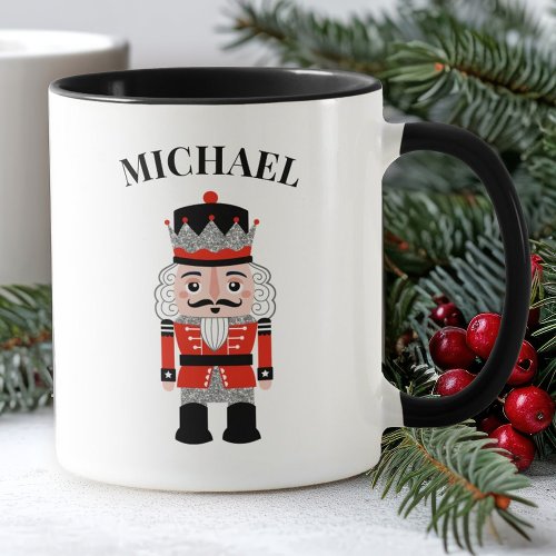 Personalized  Christmas Nutcracker Mug