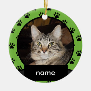 Personalized Christmas Ornament for your Cat