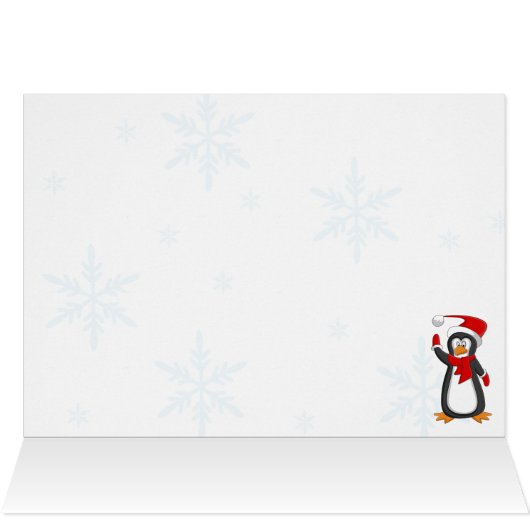 Personalized Christmas Ornament Photo Card 2 (Inside Horizontal (Top))