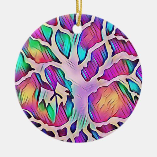 Personalized Christmas Ornament Tree of Life